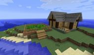 Minecraft L-shaped house (Image via planetminecraft)